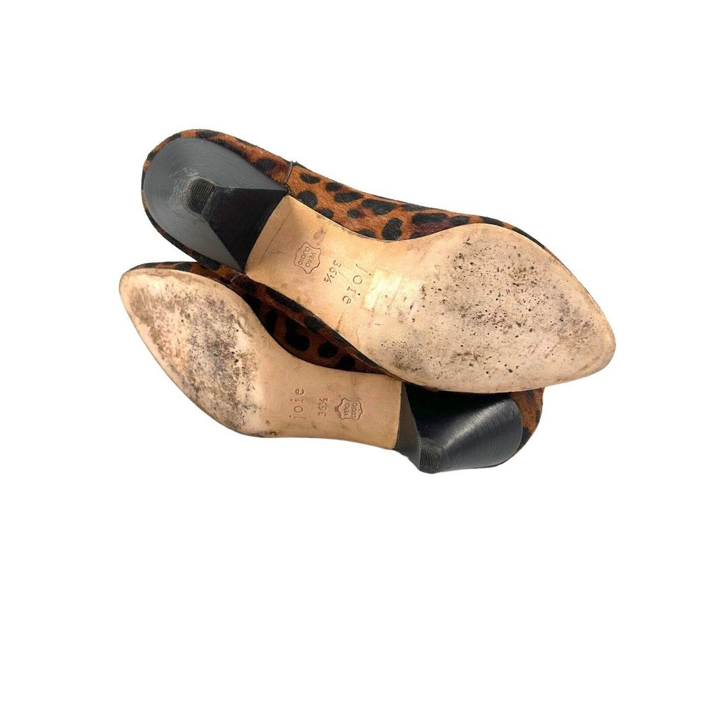 JOIE JOIE BARLEENA CALF HAIR ANIMAL PRINT BOOTIES SZ 6.5 US - Picture 10 of 11